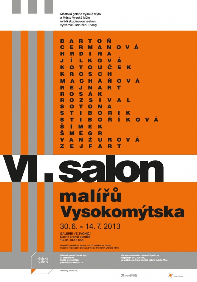 VI. salon malířů Vysokomýtska