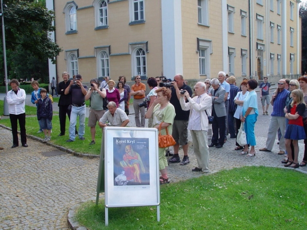 Vernisáž výstavy Karla Kryla