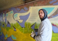 Mejto Graffiti Jam - sprejeři v akci
