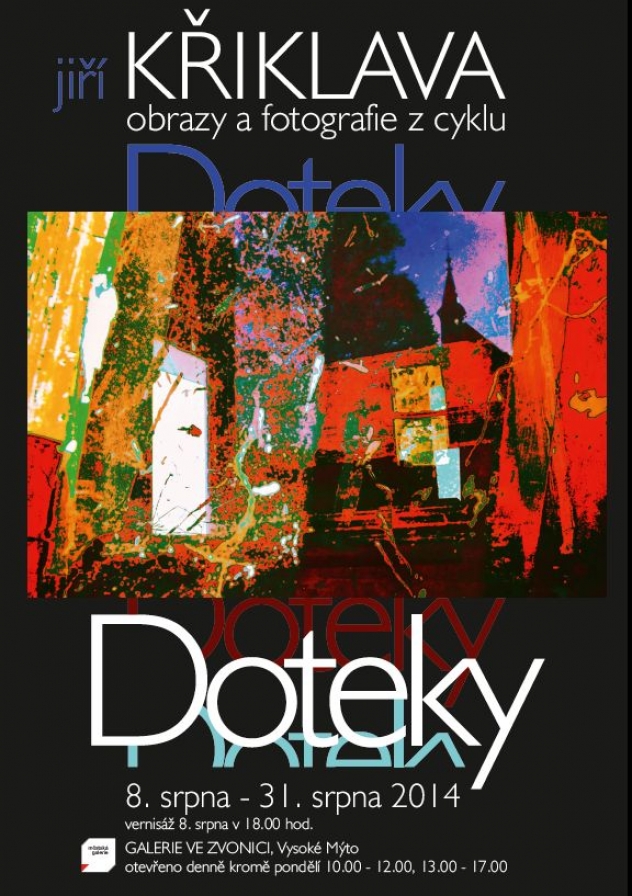 Výstava Doteky - Jiří Křiklava