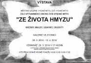 Výstava &quot;Ze života hmyzu&quot;